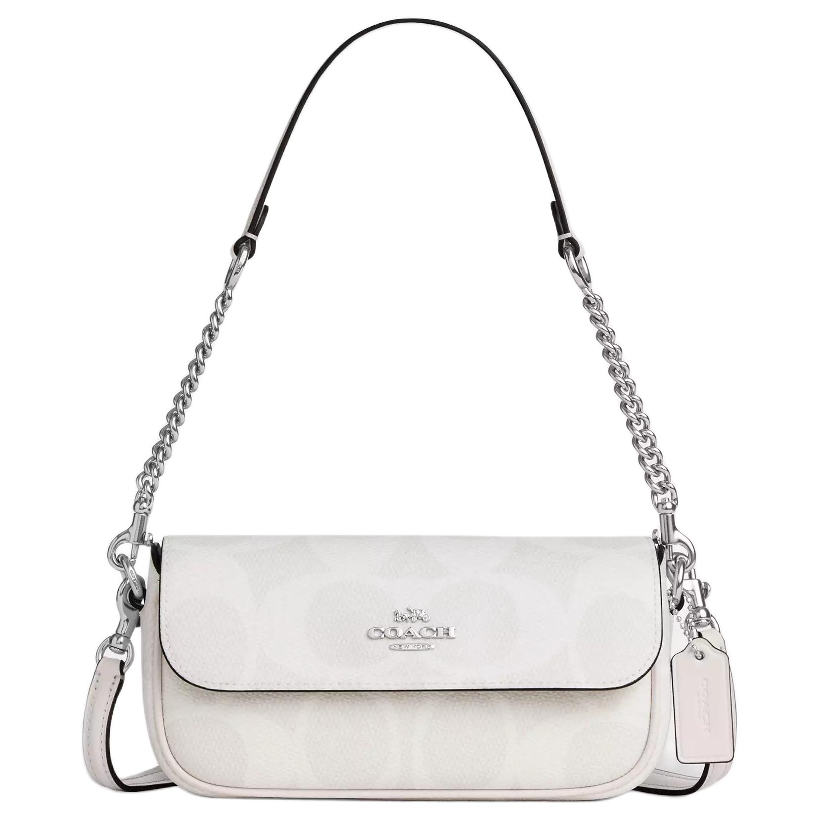 COACH】コーチ バッグ 三日月型 カルメン パテントレザー ミニ