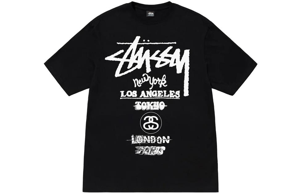 ★大人気★STUSSY TOUR TEE Stussy Tour T-shirt - POIZON