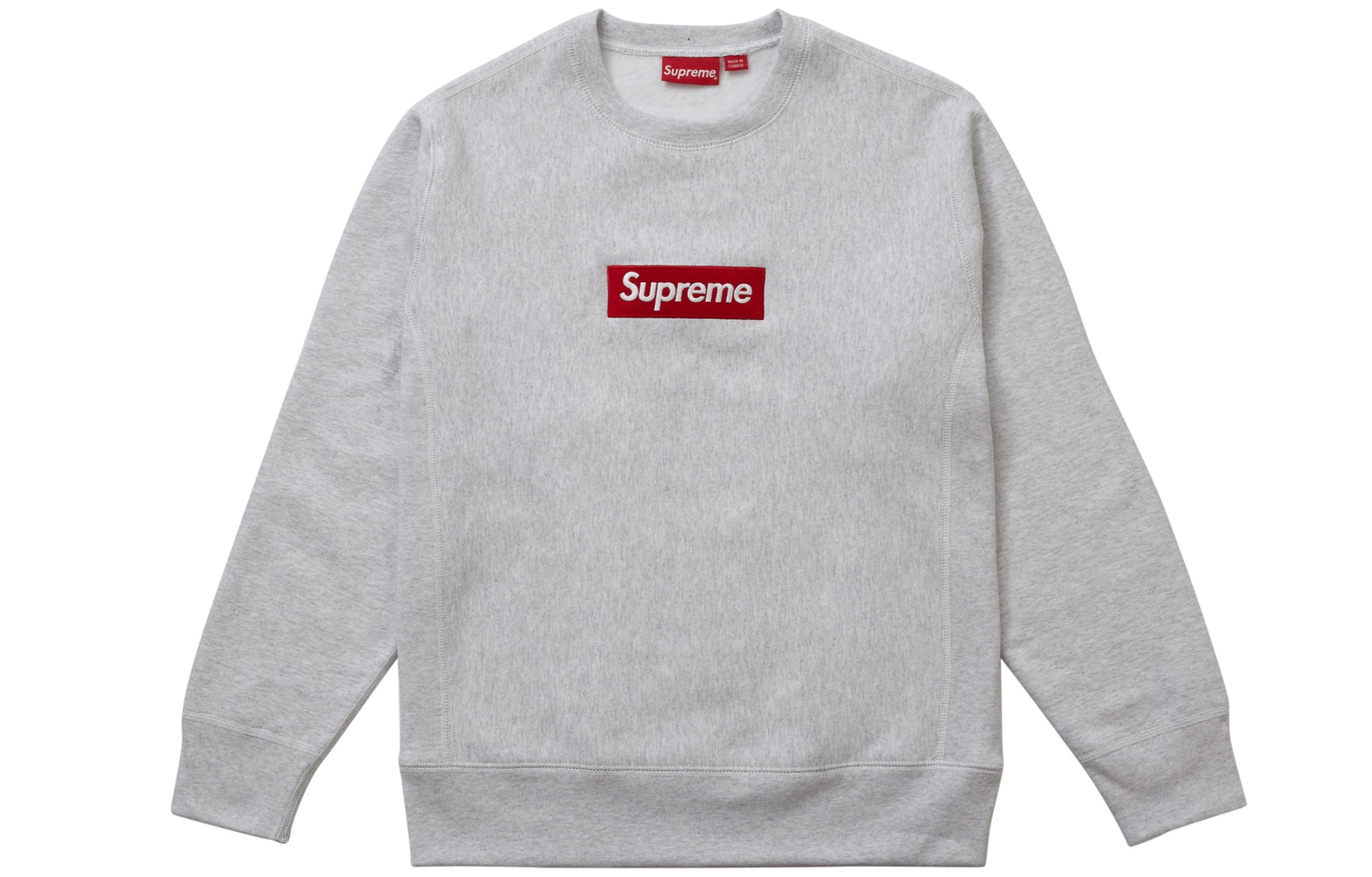 Supreme Box Logo Crewneck FW18 XL - POIZON Supreme Box Logo Crewneck FW18 XL - POIZON