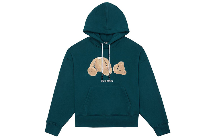 パーカー・フーディ Palm Angels Relaxed-Fit Cotton Sweatshirt With Bear Relief Palm Angels Bear In Mind Hoodie | Black | FARFETCH