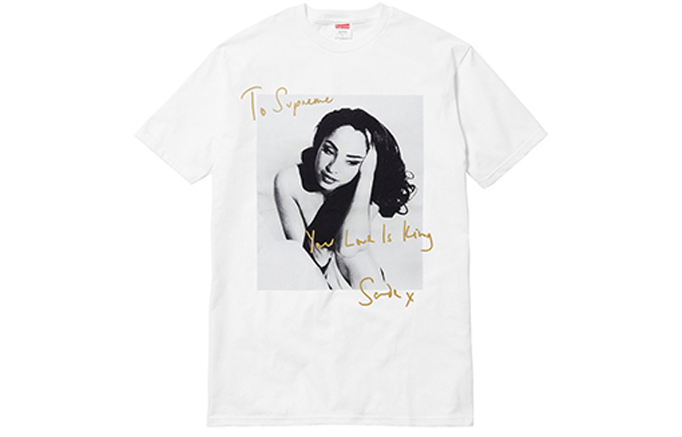 Supreme SS17 Sade Tee 黒 (Supremeステッカー付き) Supreme Sade Tee L - POIZON