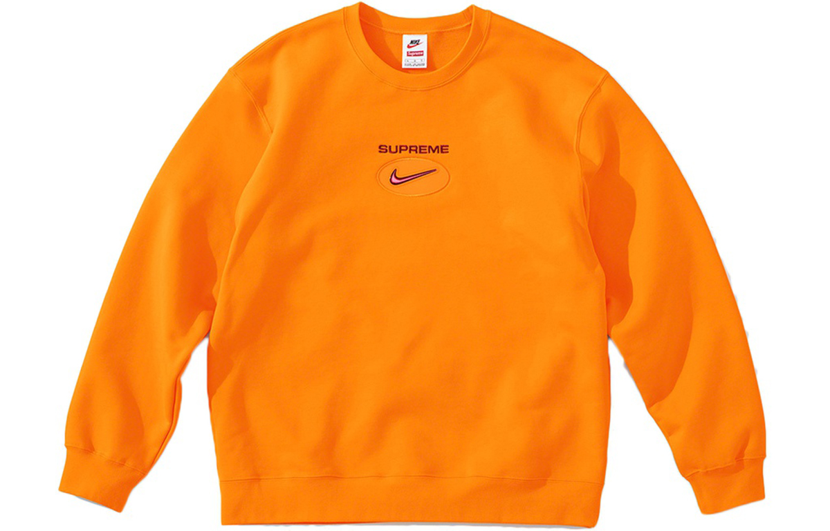 Supreme Nike Jewel Crewneck Black S - POIZON