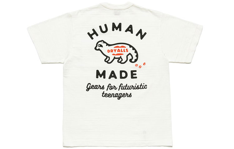 ガルドンコラボ Human Made x Girls Don't Cry #2 Tee White org.jpg