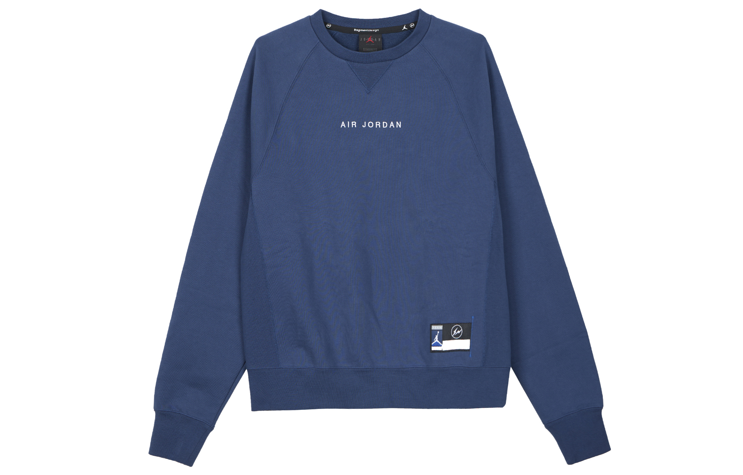 JORDAN X Fragment Crewneck Sweatshirt - POIZON