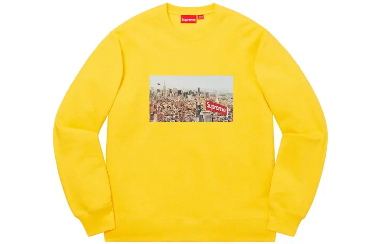 Supreme Aerial Crewneck Black M - POIZON 