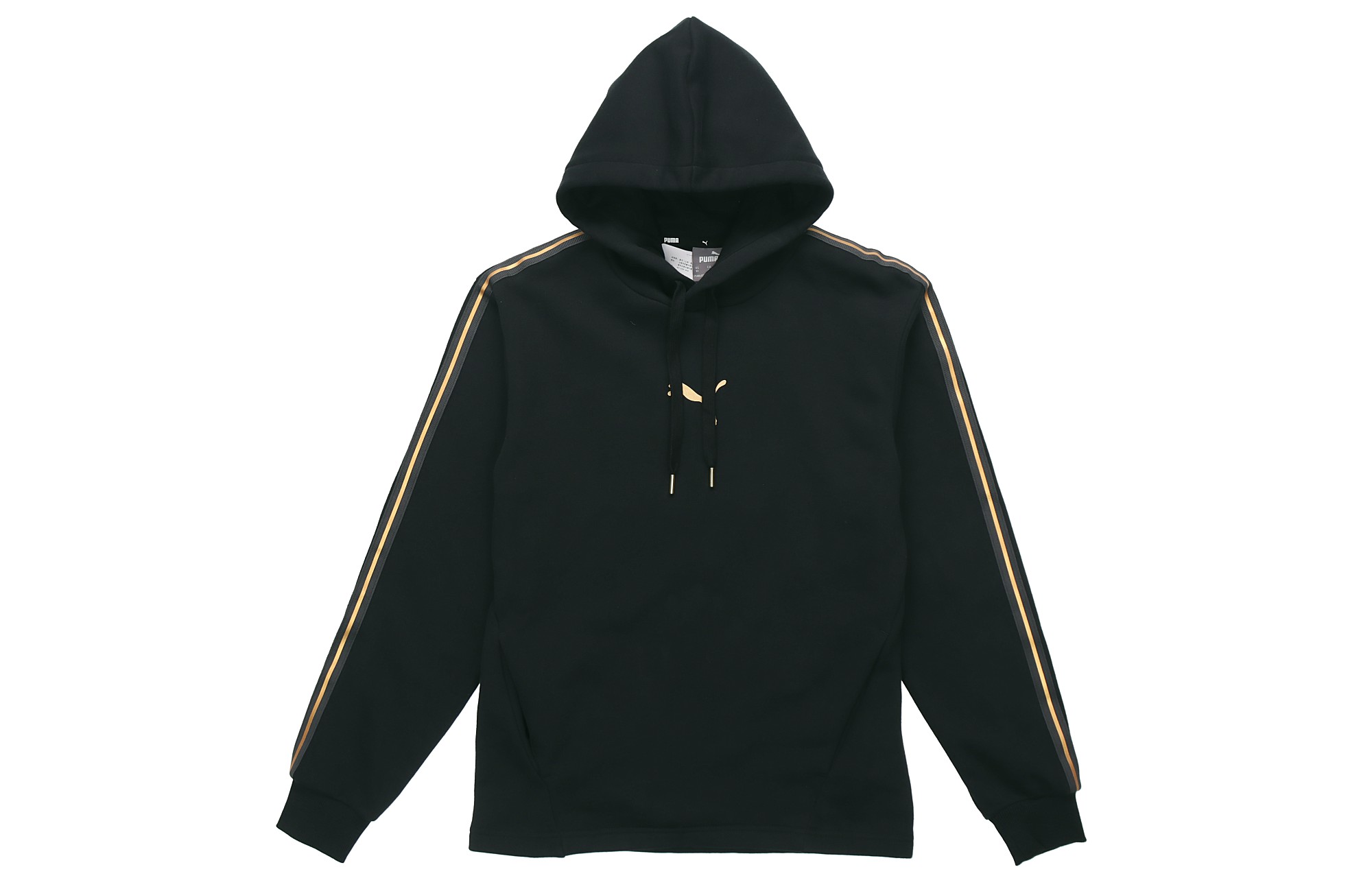 MV Sport W23152 - Women's Striped Sleeves Crewneck Sweatshirt