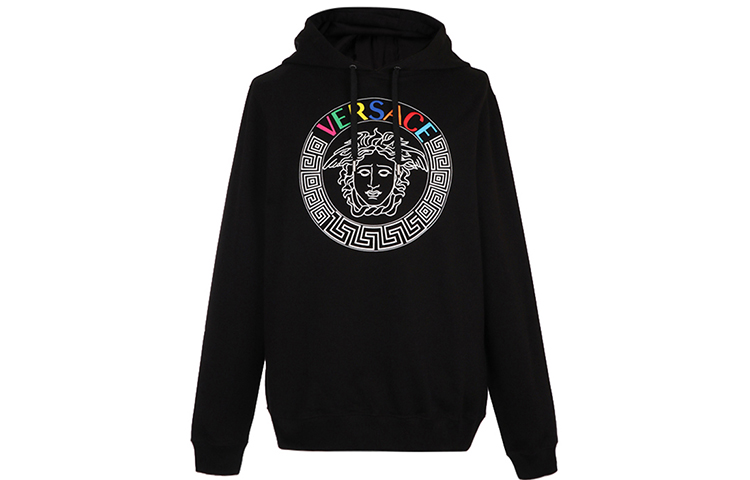 VERSACE Sweatshirts Men Black - POIZON
