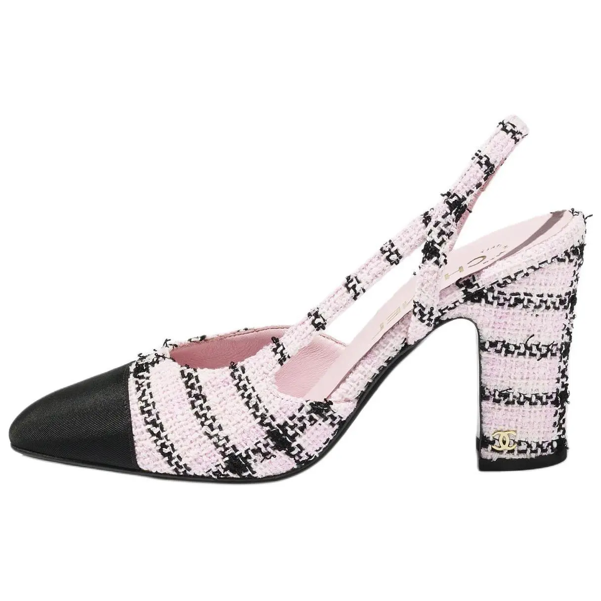 DIOR EMBELLISHED HIGH HEEL SLIDES 25S IN BLACK SATIN AND CALFSKIN