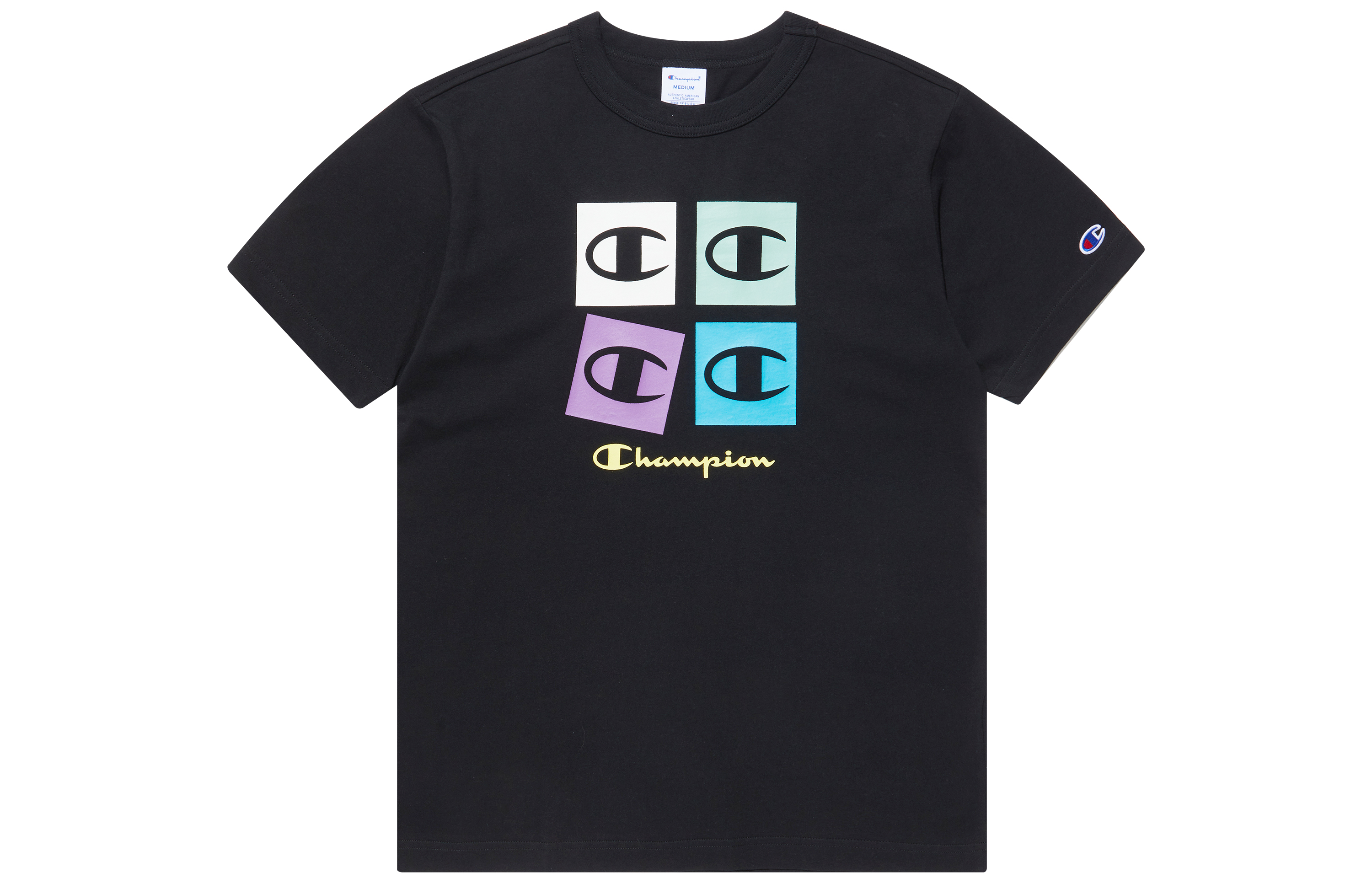 Champion T-Shirts Unisex Gray L - POIZON