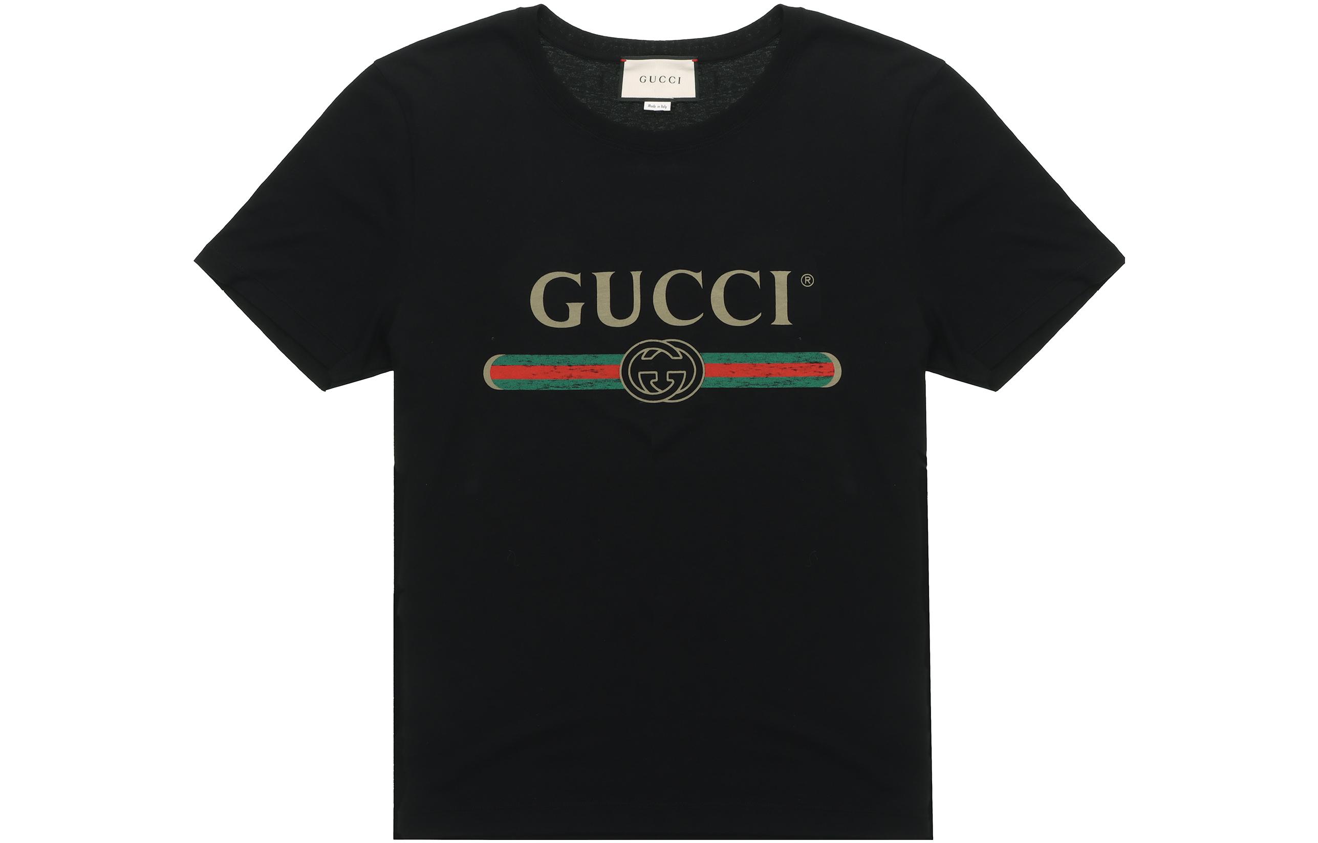 Tシャツ・カットソー GUCCI WASHED ORANGE COTTON T-SHIRT WITH LOGO Gucci Washed Orange Cotton T-Shirt With Logo – LOZURI®