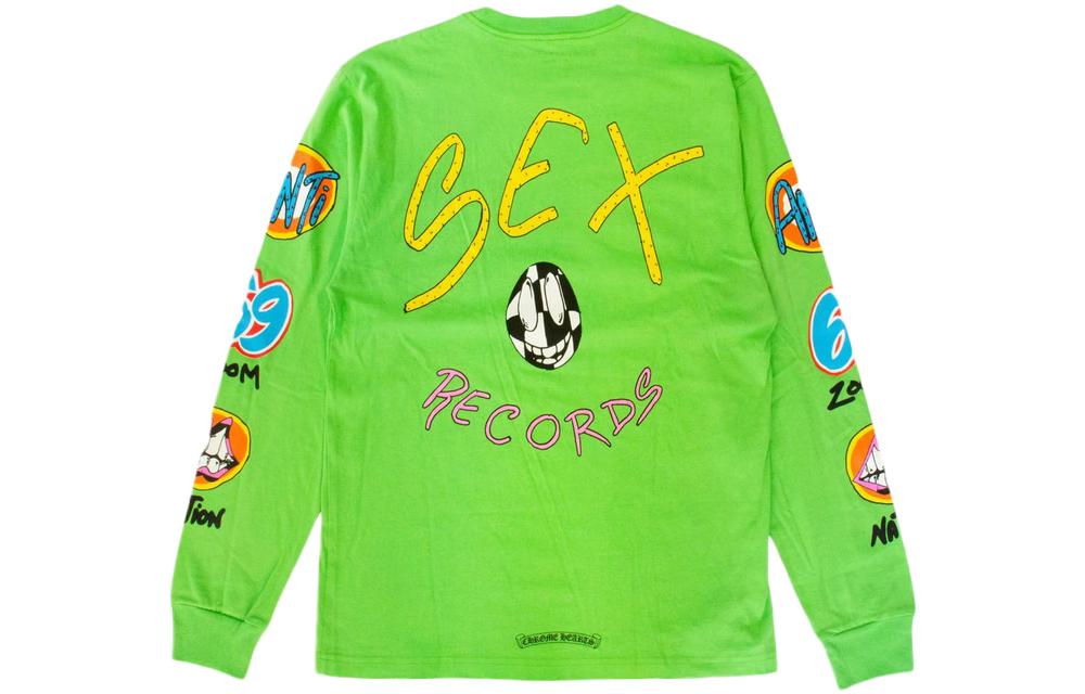 Chrome Hearts Matty Boy Sex Records L/S T-shirt Rosa - Cheap Chrome Hearts Matty Boy Sex Records L/S T-shirt Rosa - Cheap