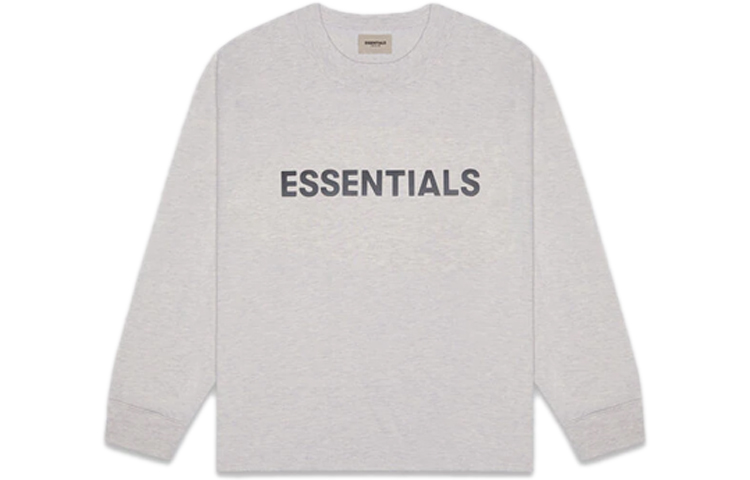 ★ FEAR OF GOD ★ fog ESSENTIALS 3D Silicon Applique Boxy T Fear of God Essentials 3D Silicon Applique Boxy T-Shirt