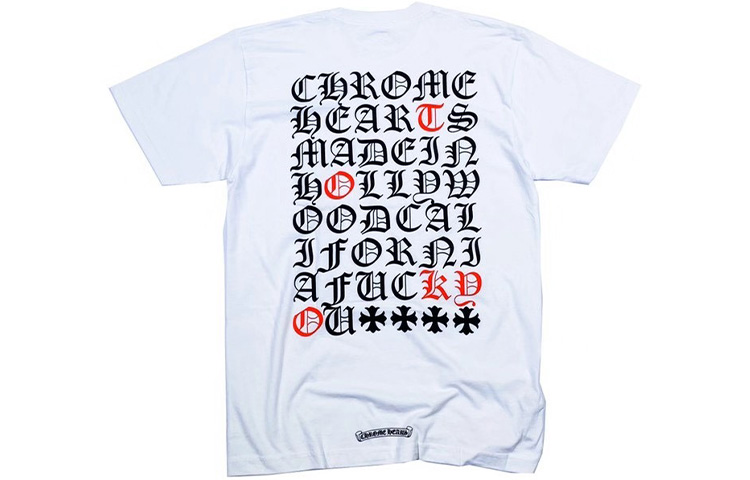 CHROME HEARTS kids ホワイト TシャツΩ