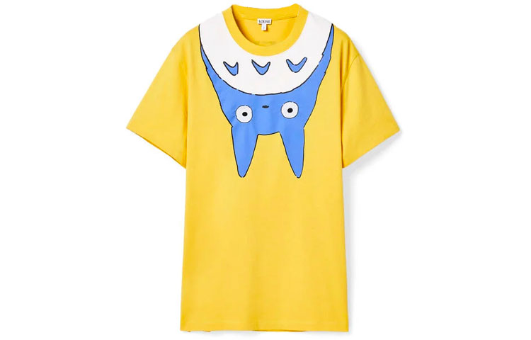 T-shirt Loewe Yellow size S International in Cotton - 40025140