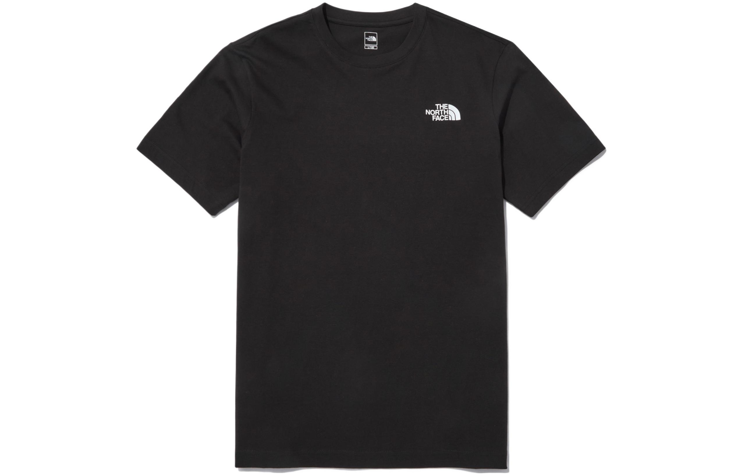 ◎THE NORTH FACE◎ TNF Korean Short Sleeve Round Tee 1 NT7UQ THE NORTH FACE T-Shirts Men Black - POIZON