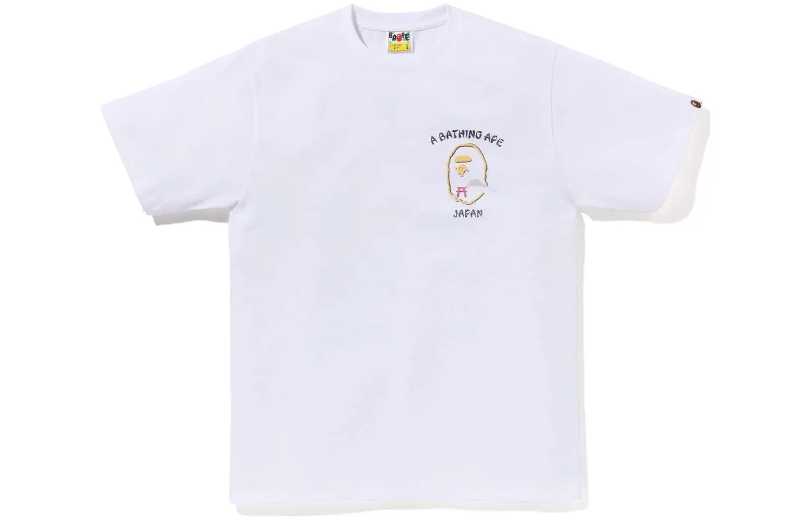 A BATHING APE Japan Exclusive Japan Souvenir #2 Tee White XL - POIZON