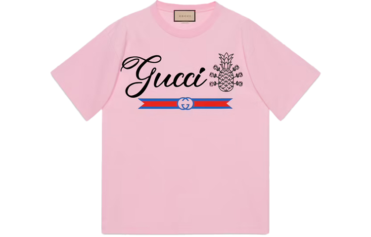 GUCCI T-Shirts Men Pink S - Cheap Rcj Jordan Outlet