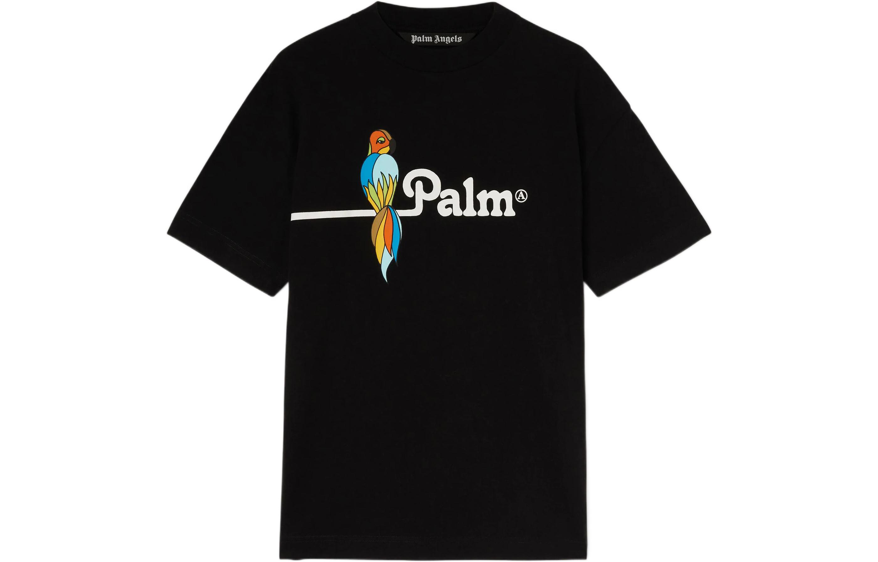 PALM ANGELS Parrot Logo T-Shirt M - POIZON
