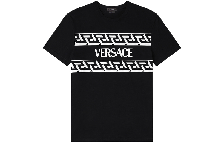 VERSACE - Women Crystal Versace Logo T-Shirt – Atelier New York