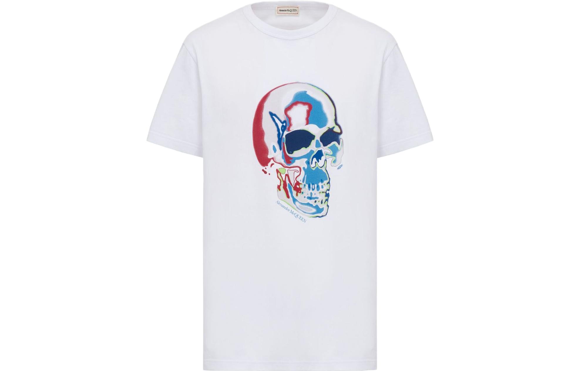 Alexander McQueen Skull Graphic Printed T-Shirt M - POIZON