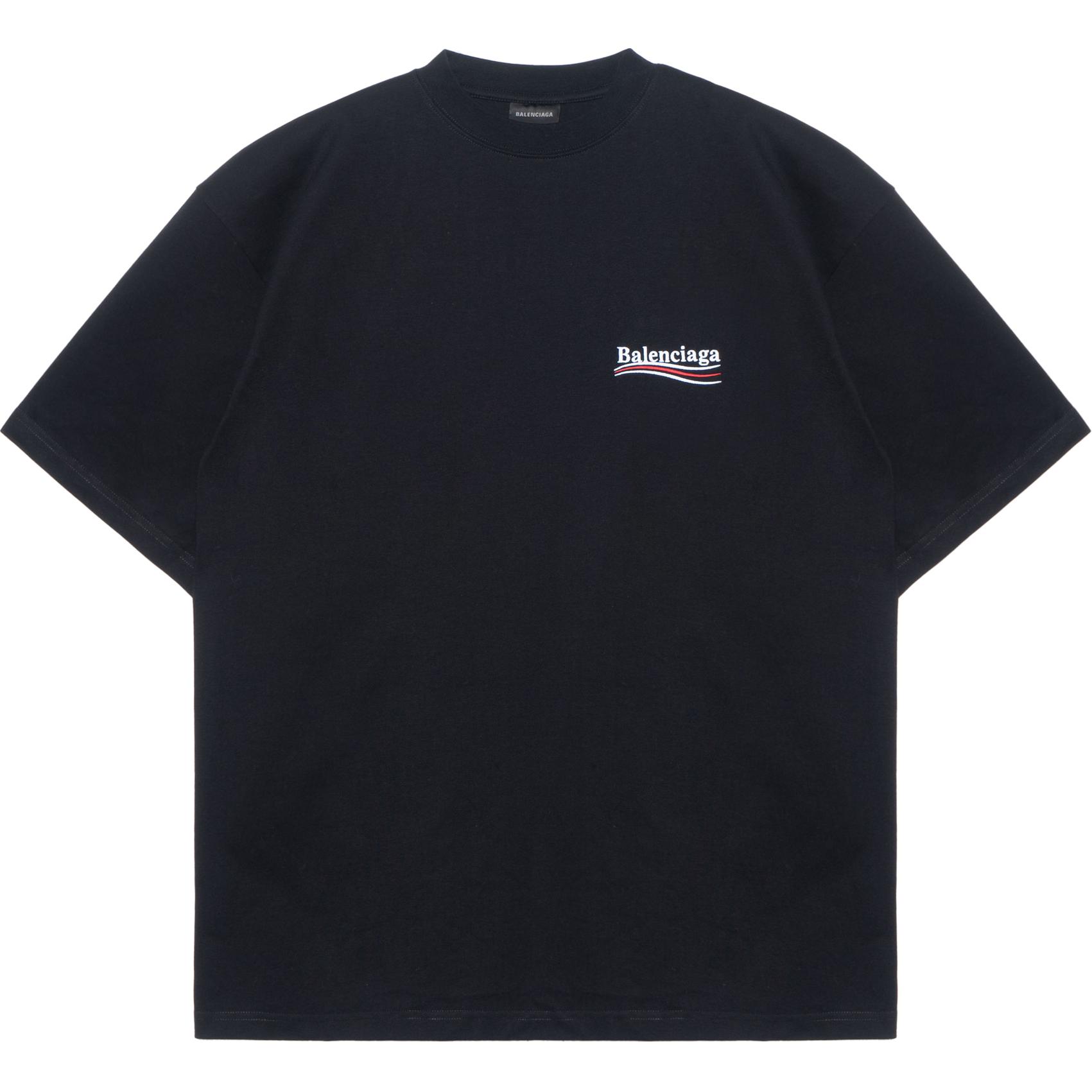 Balenciaga Political Campaign Large Fit T-shirt - POIZON