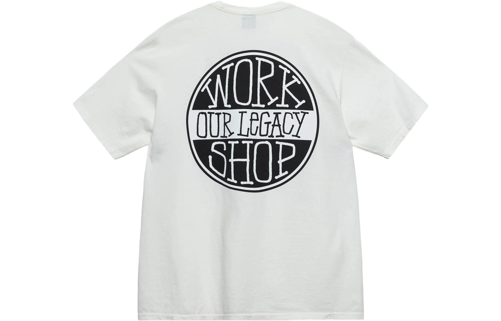 L【在庫あり】STUSSY OUR LEGACY DOT PIGMENT DYED TEE Our Legacy - OL Dot Pig. Dyed Tee Black
