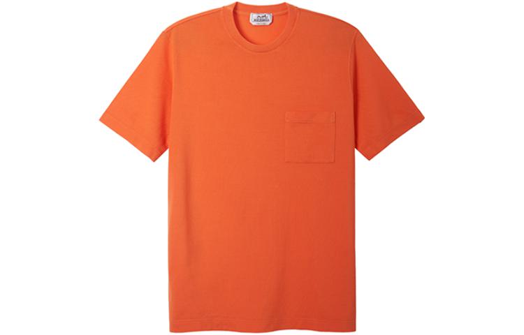 【夏の主役に】HERMES Tシャツドレス Orange Pop Hermes Orange T shirt Short sleeve crewneck | Depop