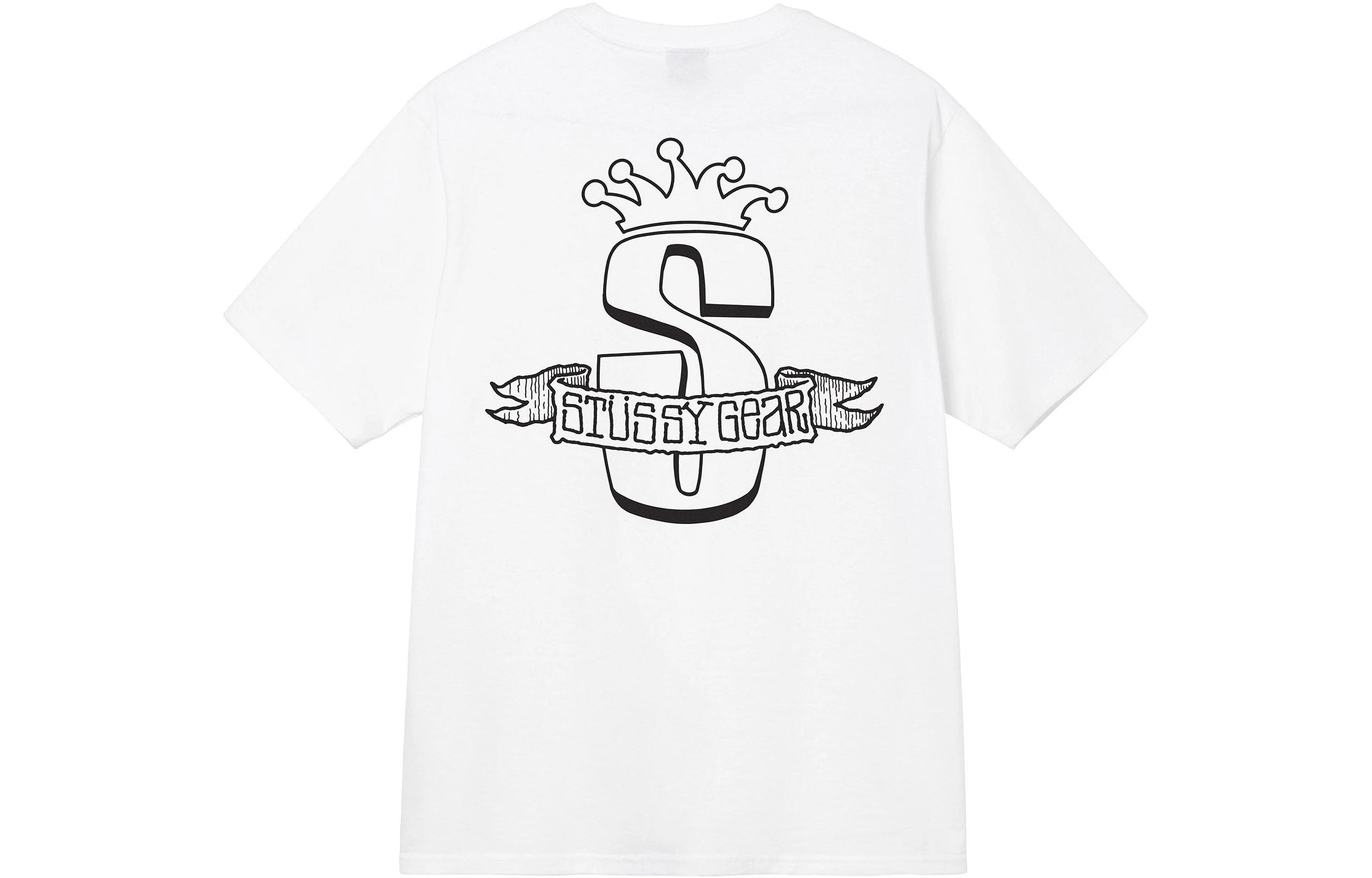 【STUSSY】STUSSY GEAR BANNER TEE Stussy Gear Banner Tee Brown S - POIZON