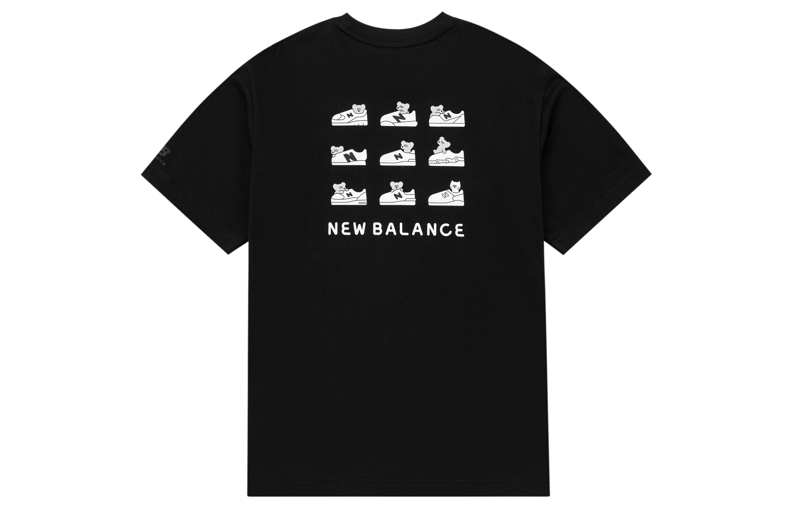 ★★New Balance★★ Weki Check Shirt Black 3243ST401619 New Balance New Balance × SEIJI Co-brand T-Shirts Unisex