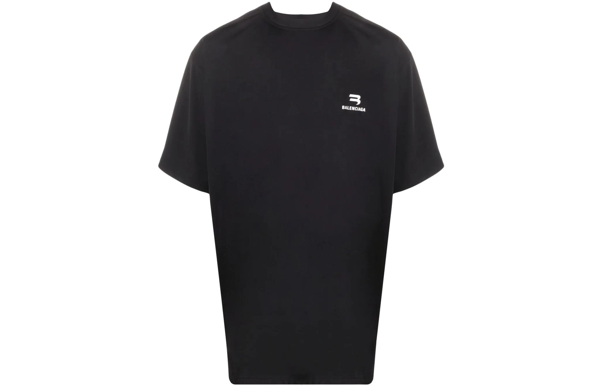 Balenciaga Sporty B Swim T-shirt スポーティB スイム Tシャツ Balenciaga Sporty B Swim T-Shirt 'Black' - POIZON