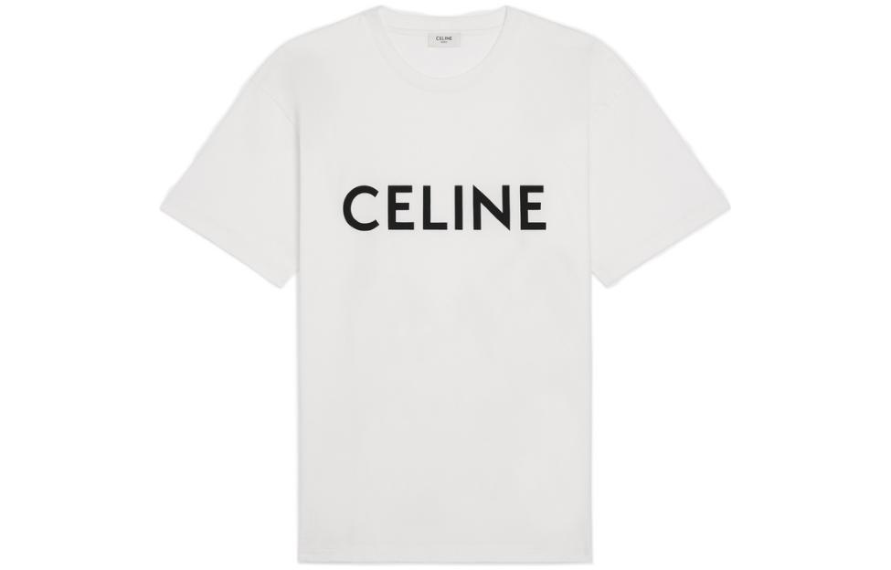 CELINE T-Shirts Unisex White L - POIZON