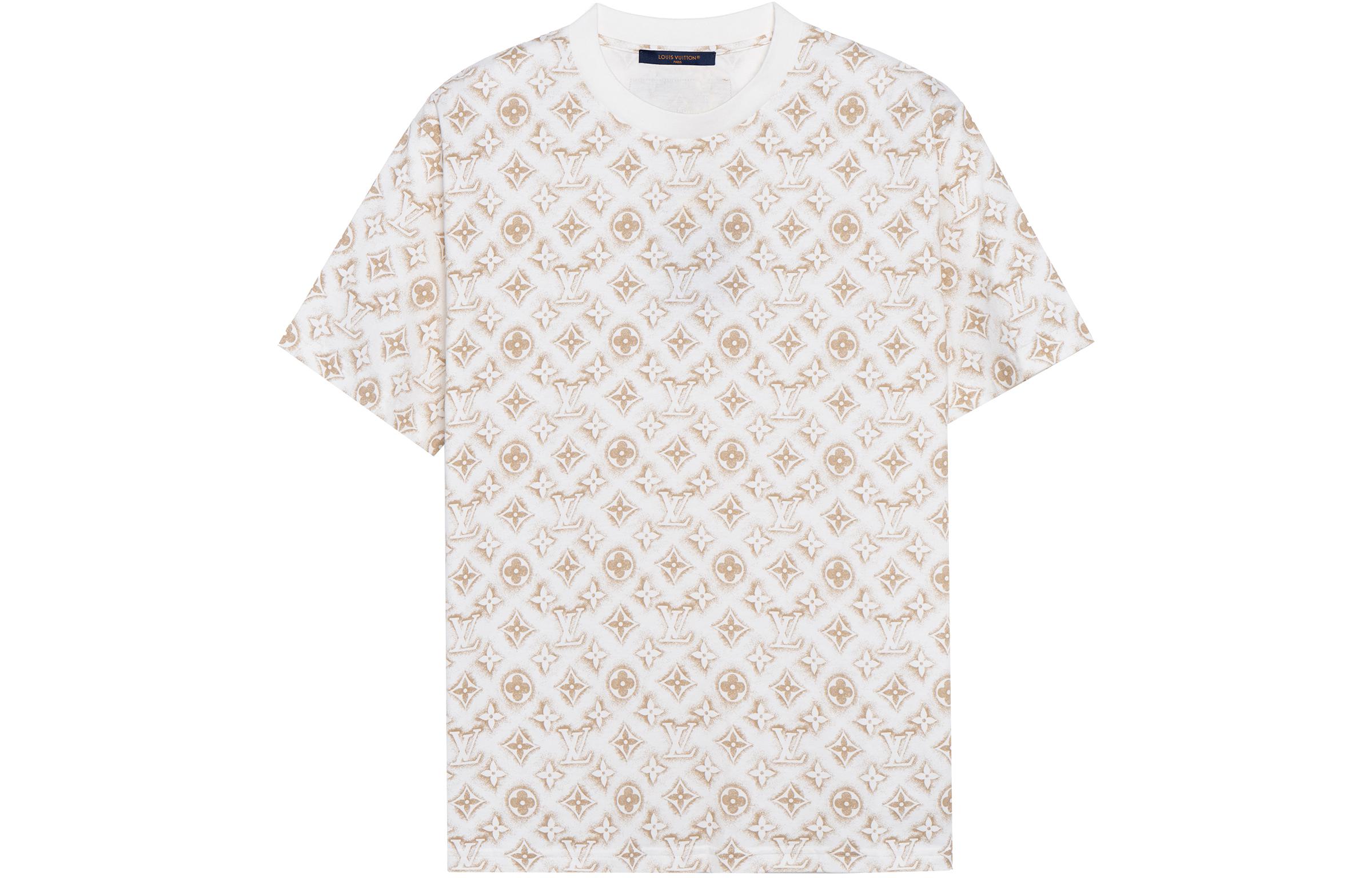 LOUIS VUITTON T-Shirts Men Beige - POIZON