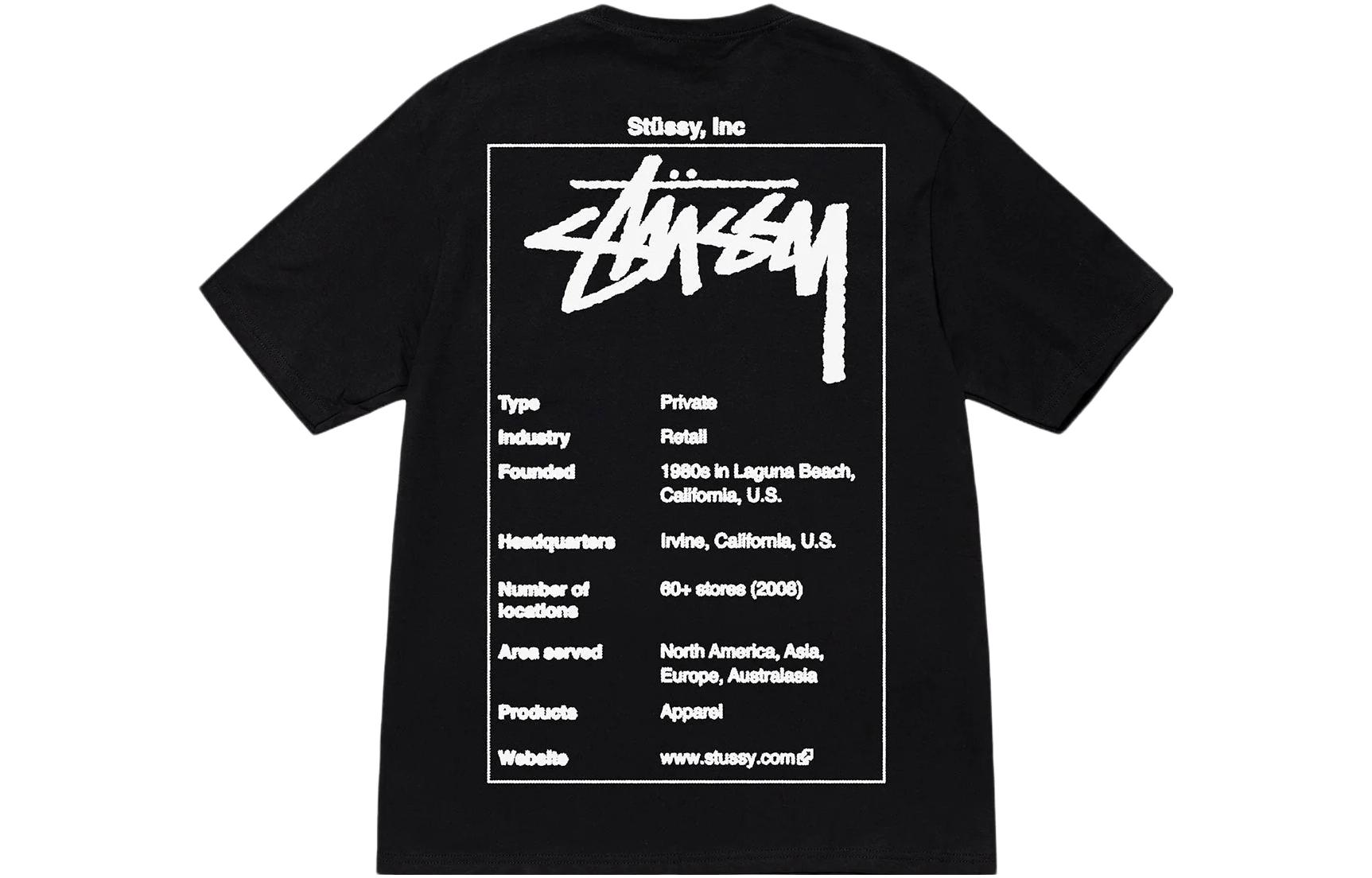★海外限定/国内即発*stussy*WIKI Tシャツ/PIGMENT BLACK★ Stussy Wiki Tee - POIZON