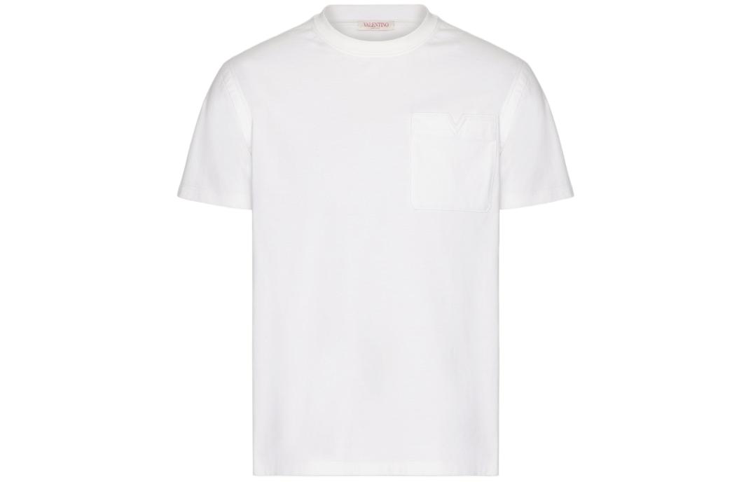 【送料&関税込】Valentino Crewneck Short-sleeved T-shirt Valentino Crewneck Short-Sleeved T-Shirt - POIZON