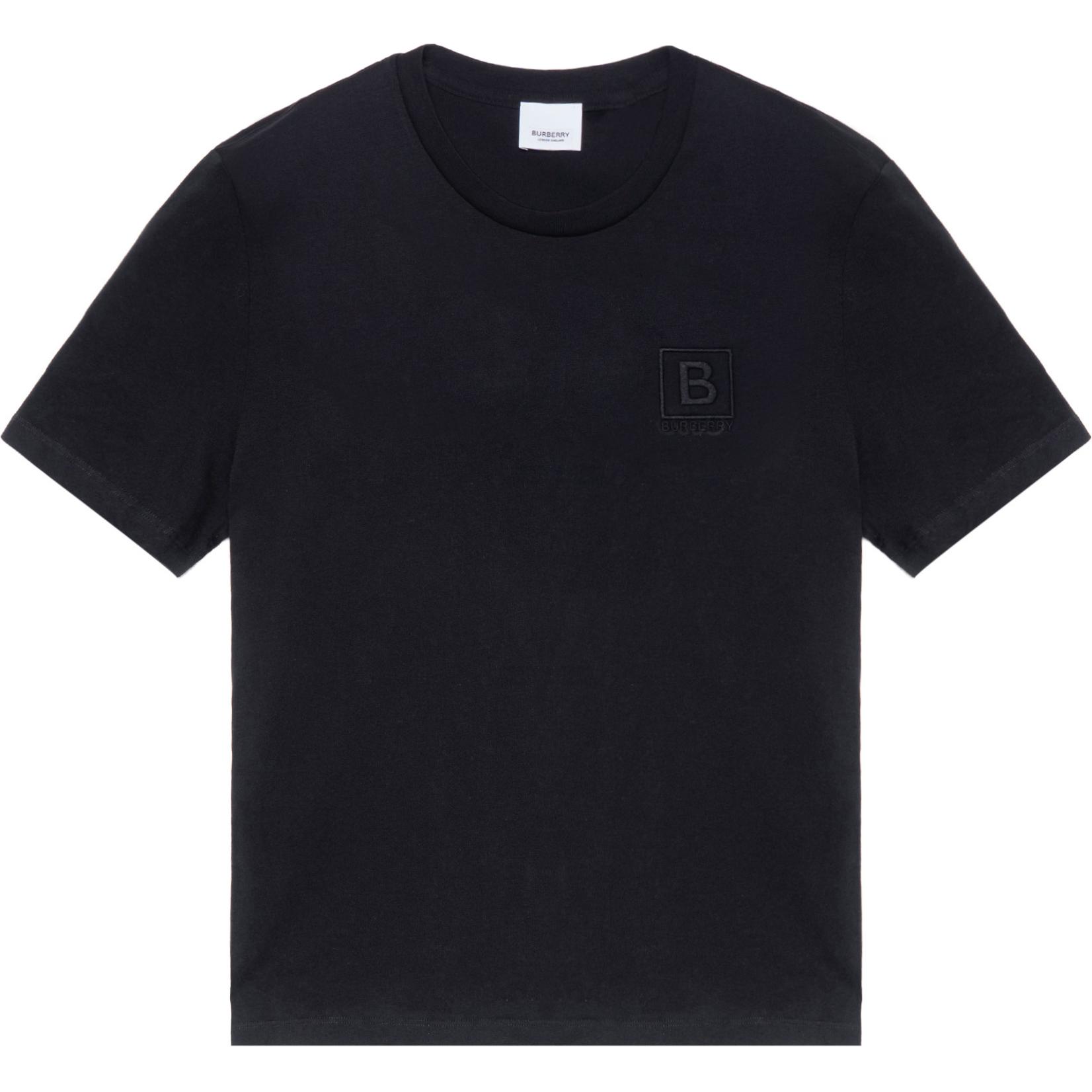 Burberry T-Shirts Men Black XL Without Shopping Bag and Box