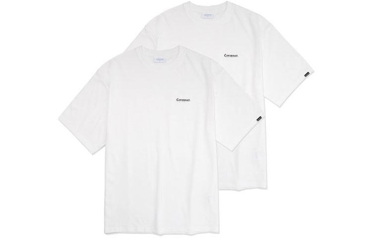 COVERNAT T-Shirts Unisex 2 Pack White - POIZON