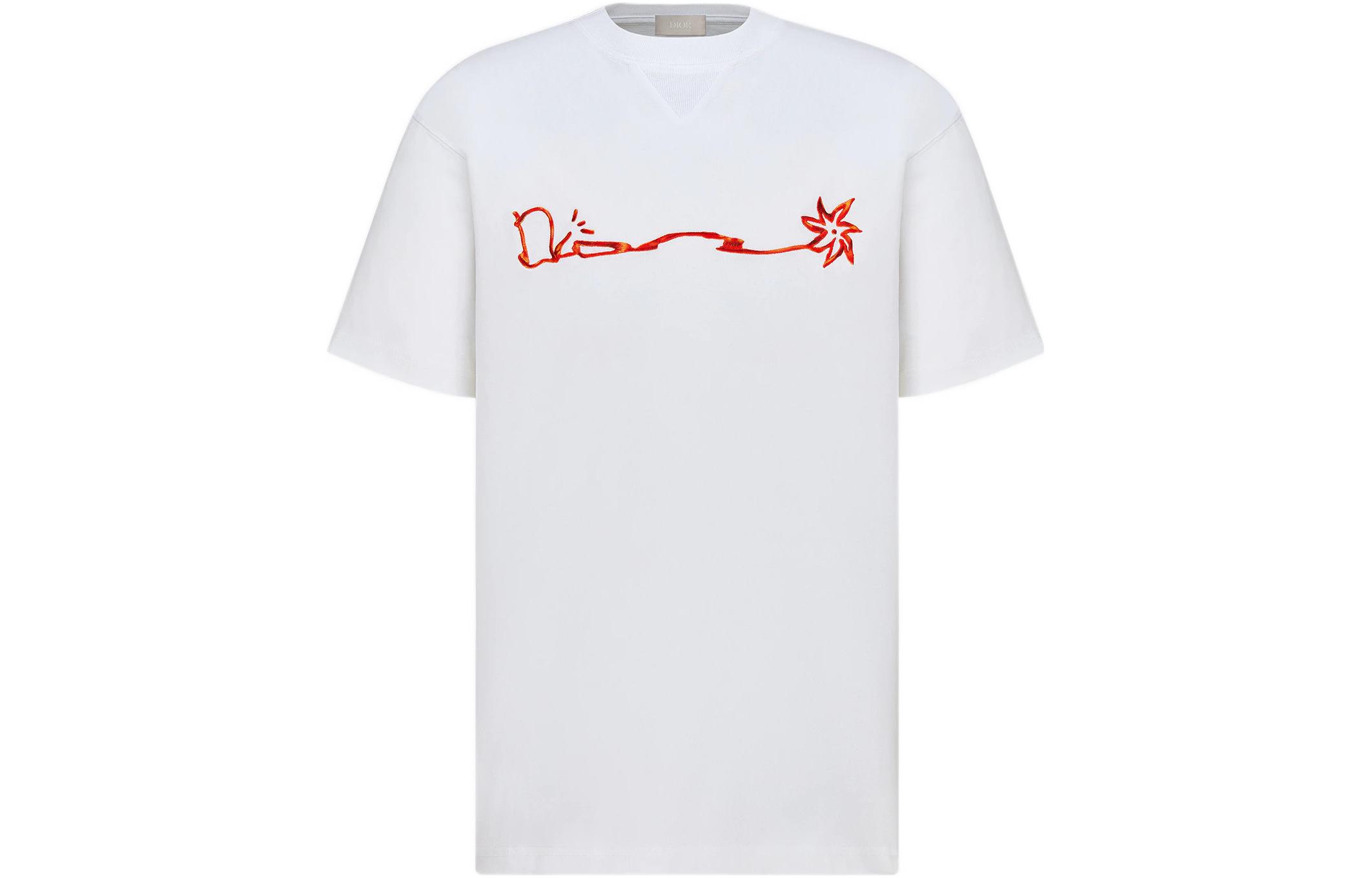 DIOR X Cactus Jack Oversized T-shirt - POIZON DIOR X Cactus Jack Oversized T-shirt - POIZON