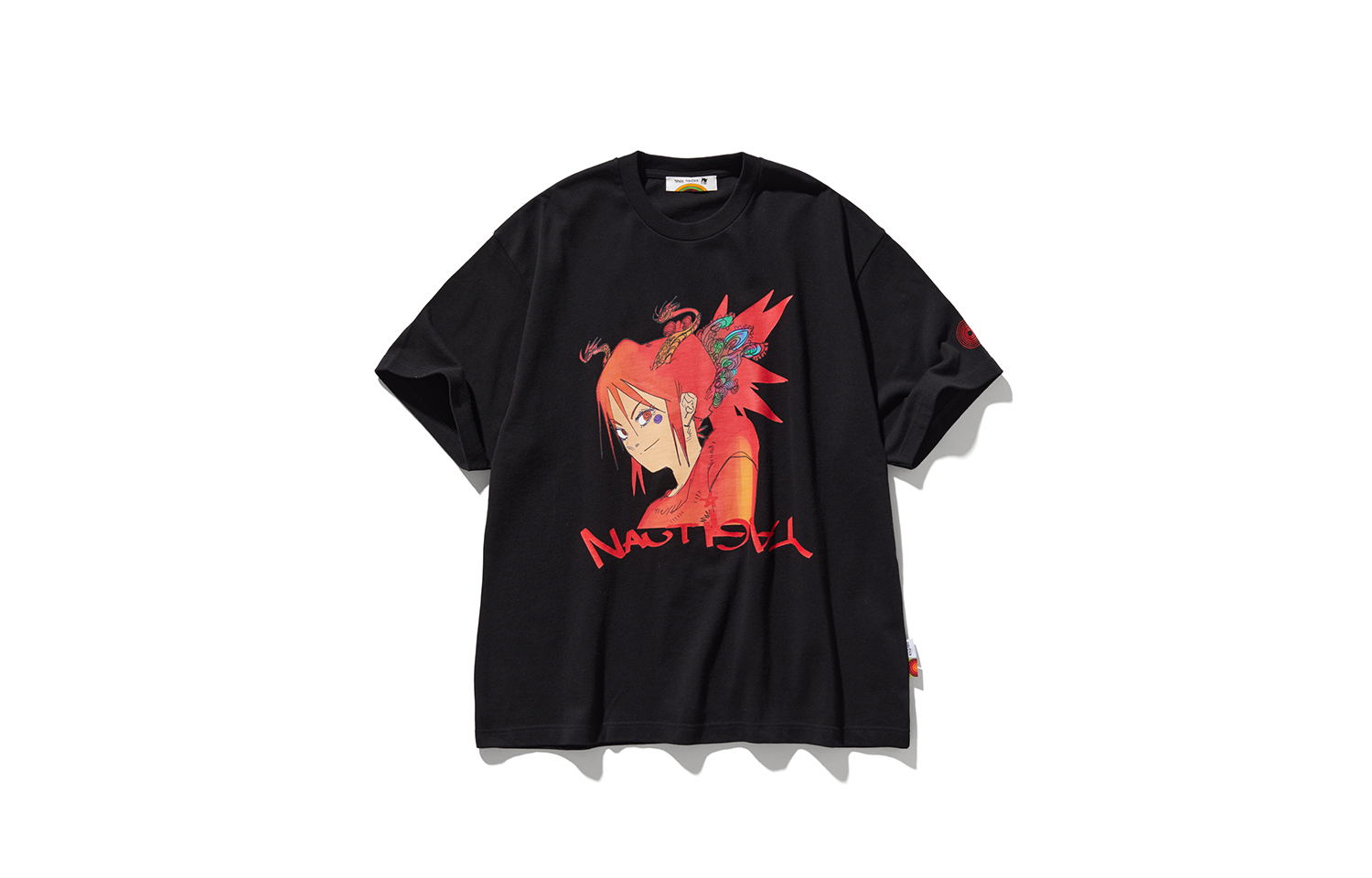 BOLD FOX HEAD PATCH OVERSIZE TEE SHIRT | Maison Kitsuné