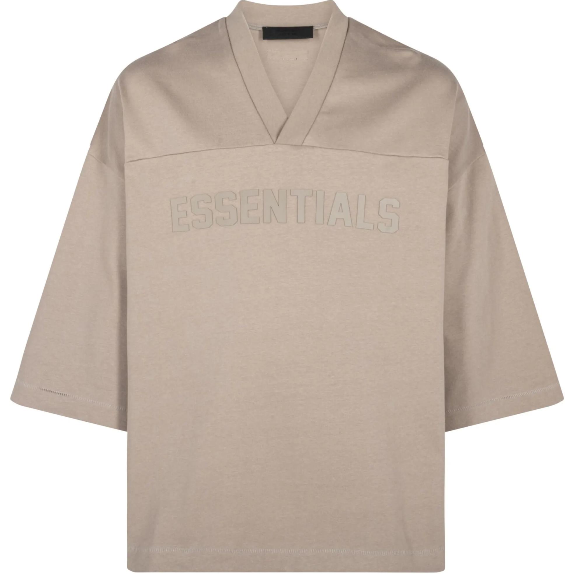 Tシャツ・カットソー FEAR OF GOD ESSENTIALS Heavy Jersey Football Tee Buy Fear of God Essentials Heavy Jersey Football Tee 'Light