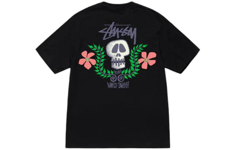 Stussy Skull Crest Tee White M - POIZON