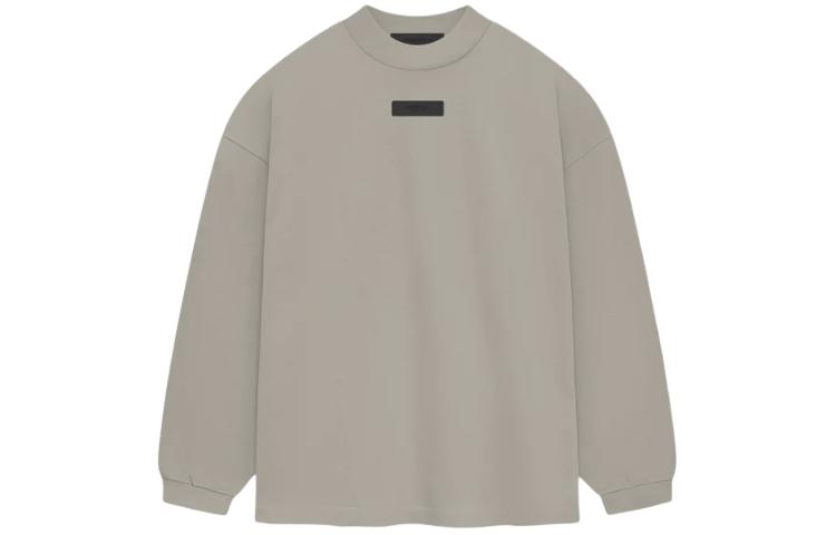Fear of God Essentials Long Sleeve French Terry Polo Black