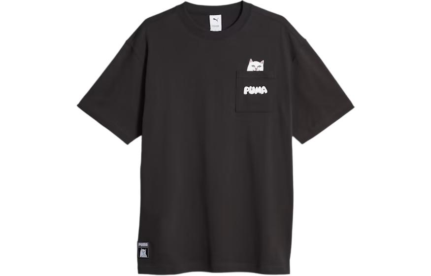 送料無料！PUMA x RIPNDIP POCKET T-SHIRT (XL) Puma x RIPNDIP White Pocket T-Shirt | Zumiez
