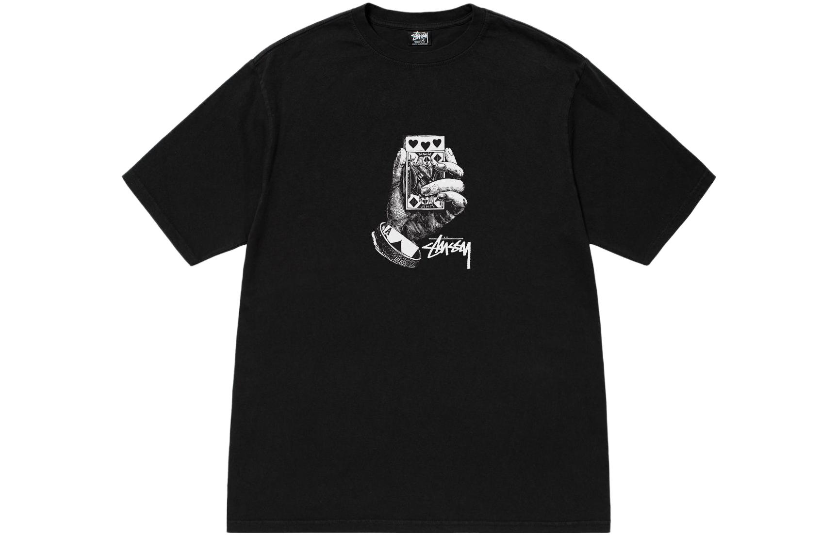 ★23AW★STUSSY ALL BETS OFF TEE PIGMENT DYED All Bets Off Pigment Dyed Tee - Black – Feature