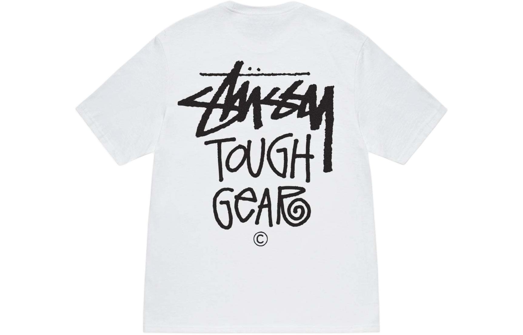 Stussy Tough Gear Tee Berry L - POIZON