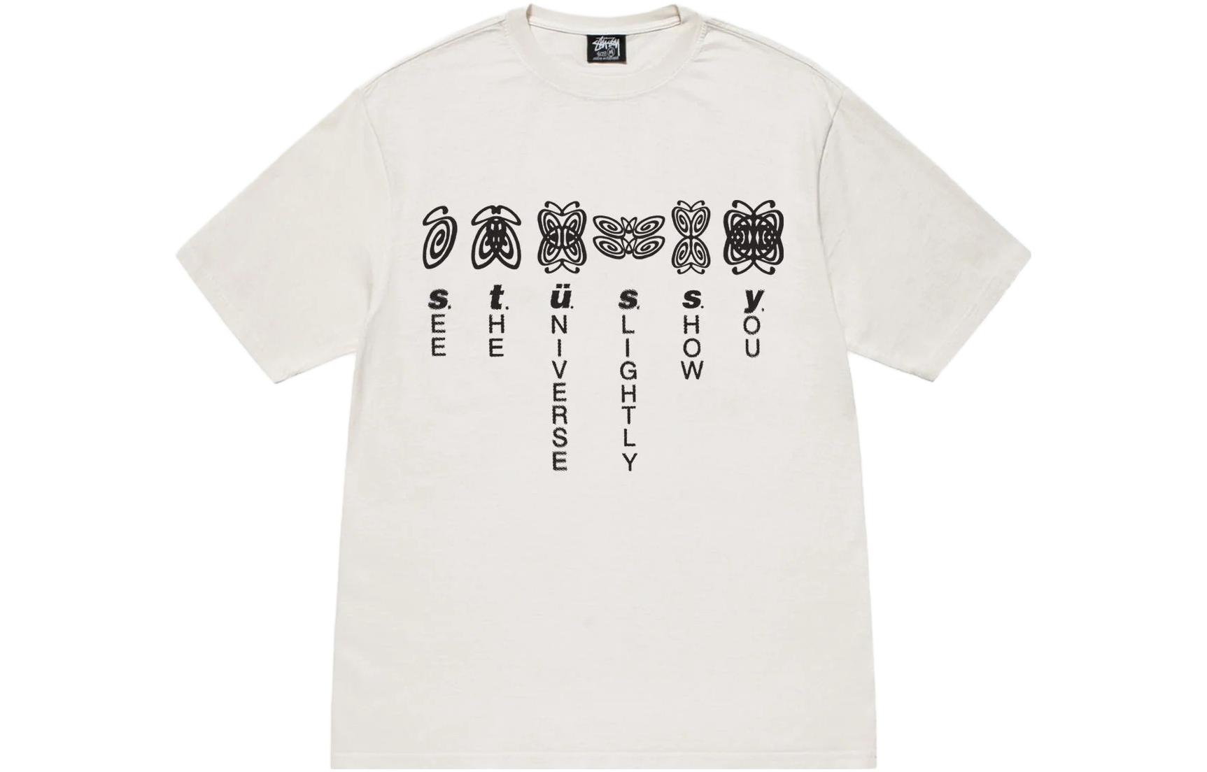 ★関税込★Stussy★Stussy Le Violon Pigment Dyed T-Shirt ★ New Stussy 1st Venus Pigment Dyed Tee T-Shirt Black Size XL