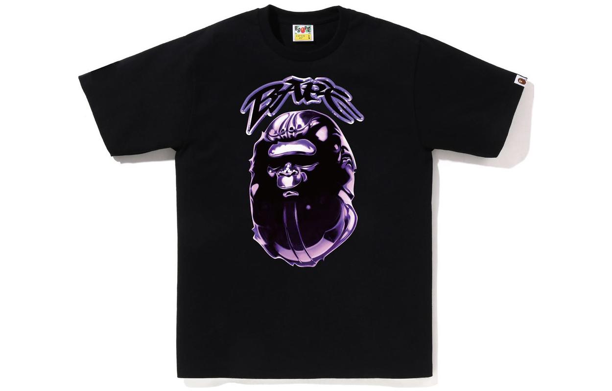 A BATHING APE Head Graffiti Tee - POIZON