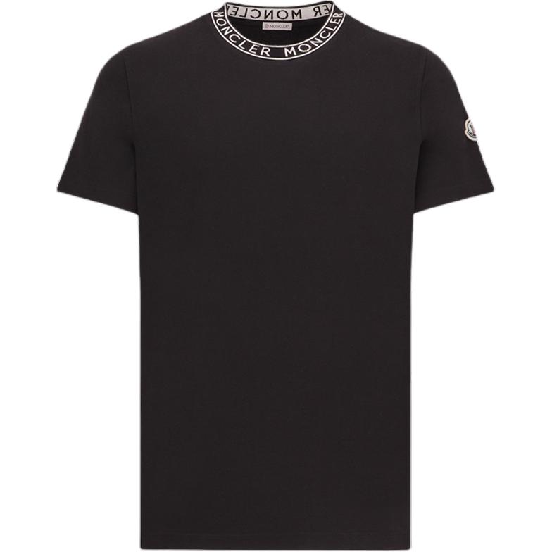 Moncler Logo Collar T-Shirt - POIZON