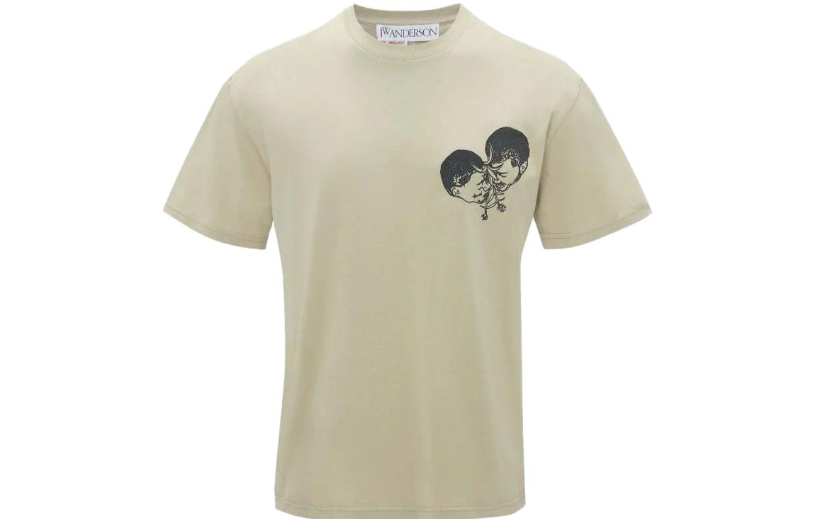 JW Anderson T-Shirts Men Beige L - POIZON