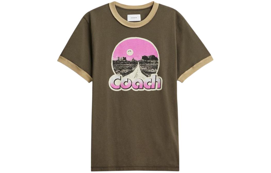 Coach Brown Tops on Sale & Authentic - POIZON
