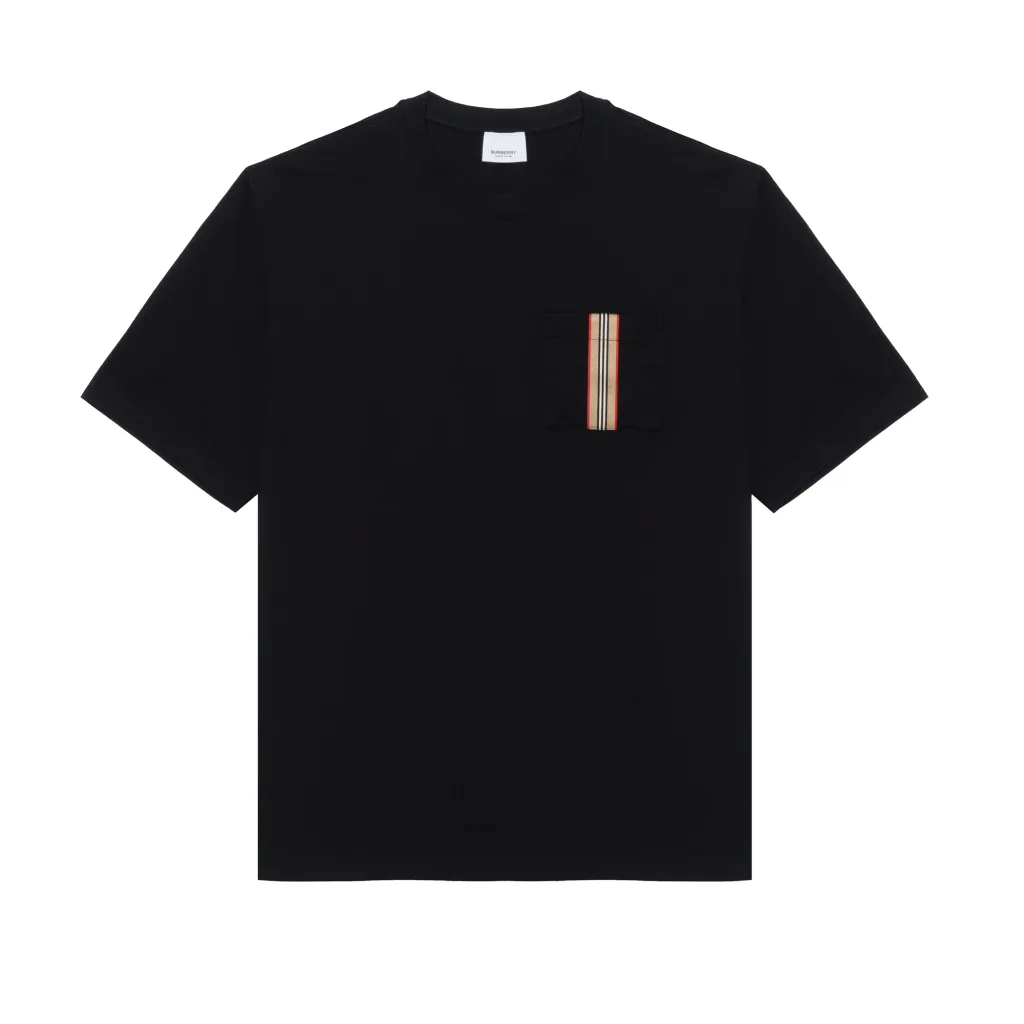 Burberry SS24 T Shirt Men's Black - POIZON